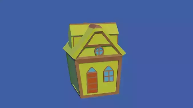 A low poly home lanndfill 