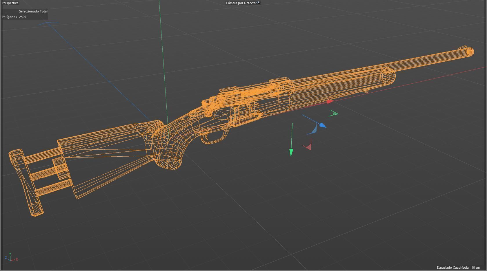 M24 Sniper Rifle Low-poly 3D model Low-poly 3D model_8