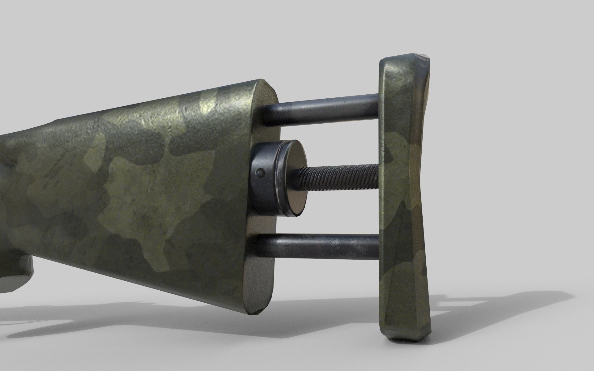 M24 Sniper Rifle Low-poly 3D model Low-poly 3D model_5