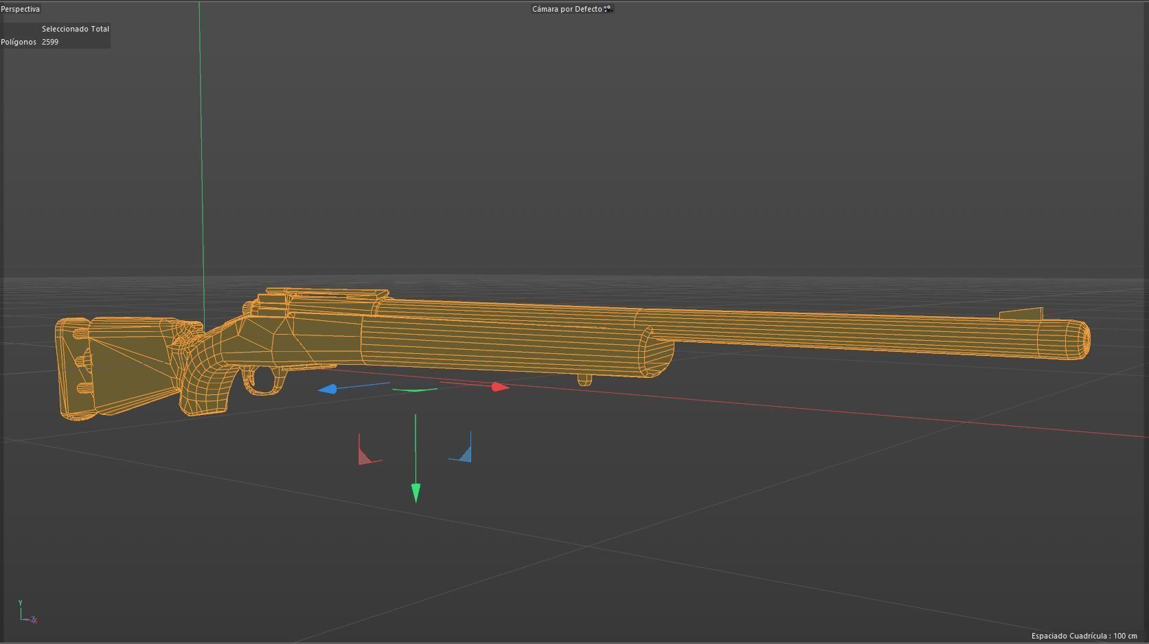 M24 Sniper Rifle Low-poly 3D model Low-poly 3D model_7