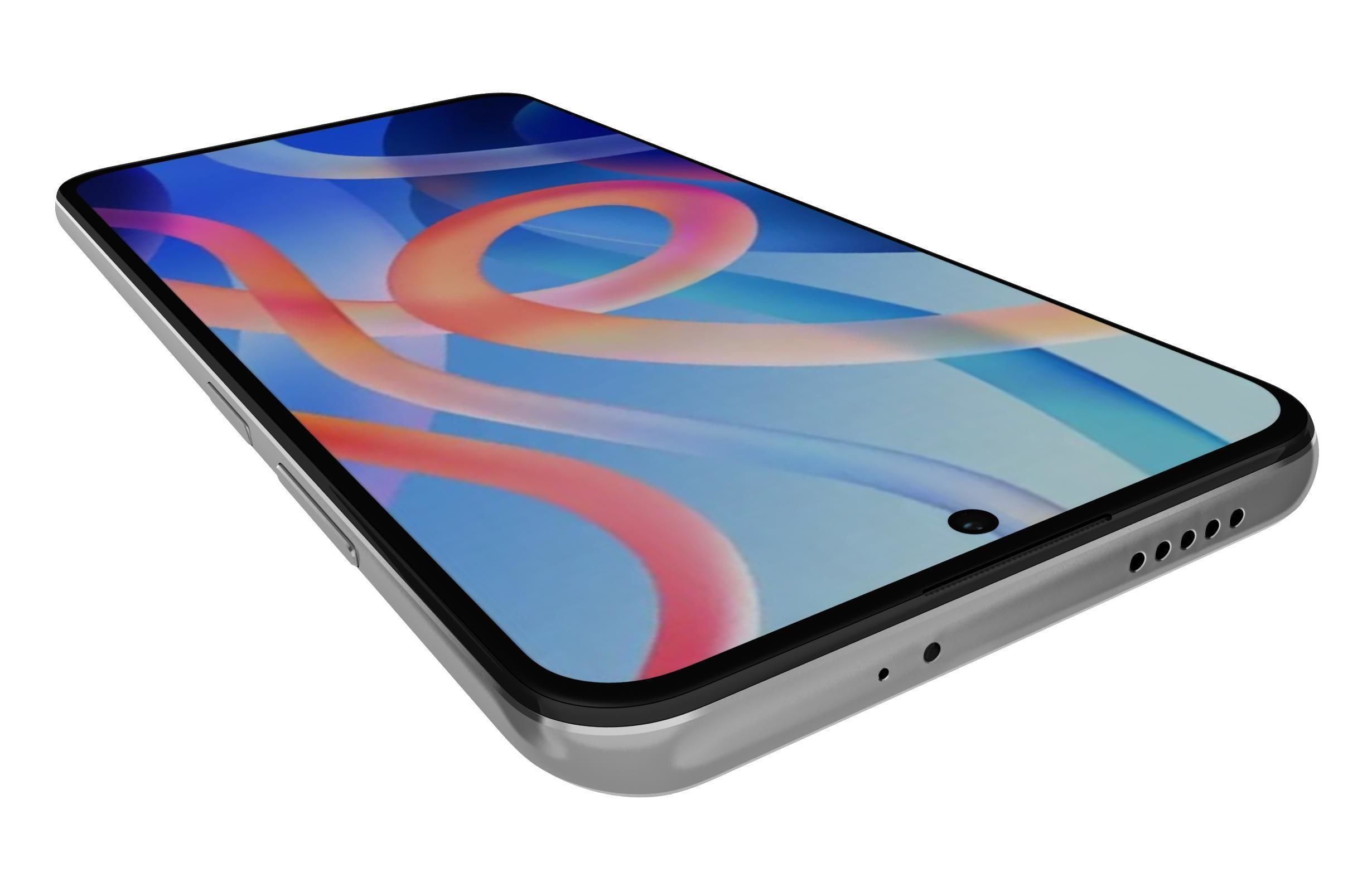 Xiaomi Redmi Note 11 Stardust White 3D model_13