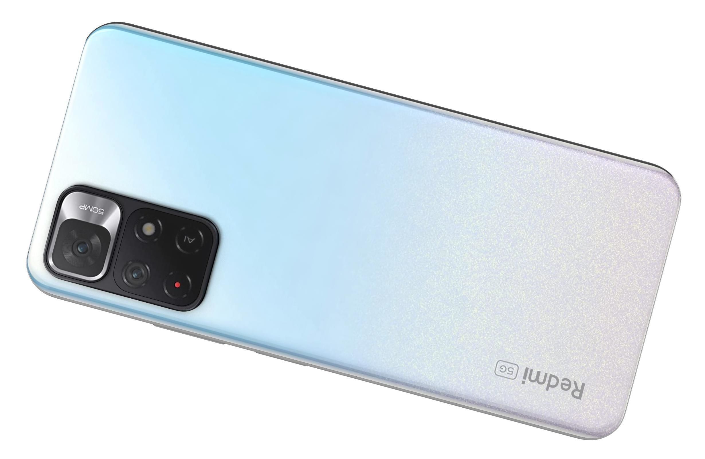 Xiaomi Redmi Note 11 Stardust White 3D model_11