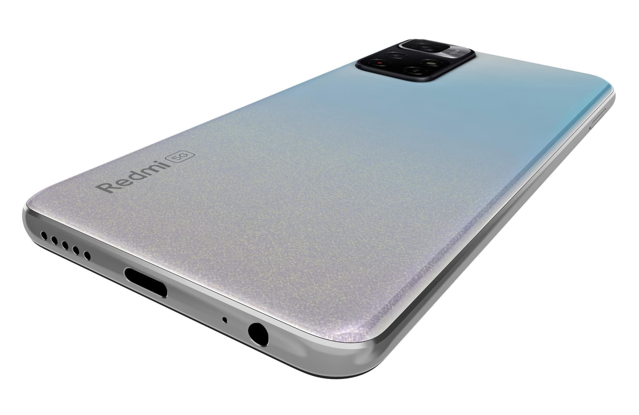 Xiaomi Redmi Note 11 Stardust White 3D model_14