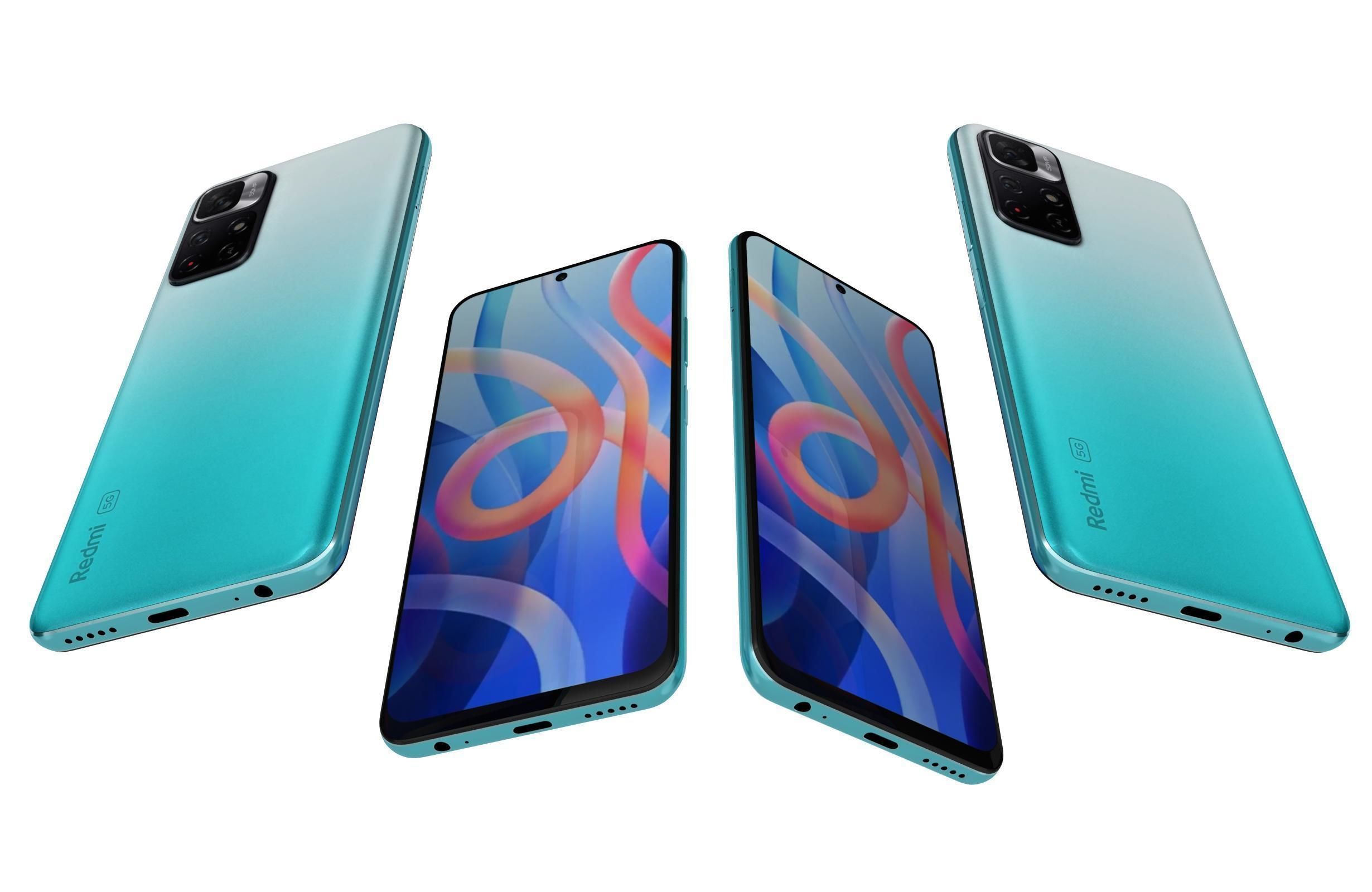 Xiaomi Redmi Note 11 All Colors 3D model_41