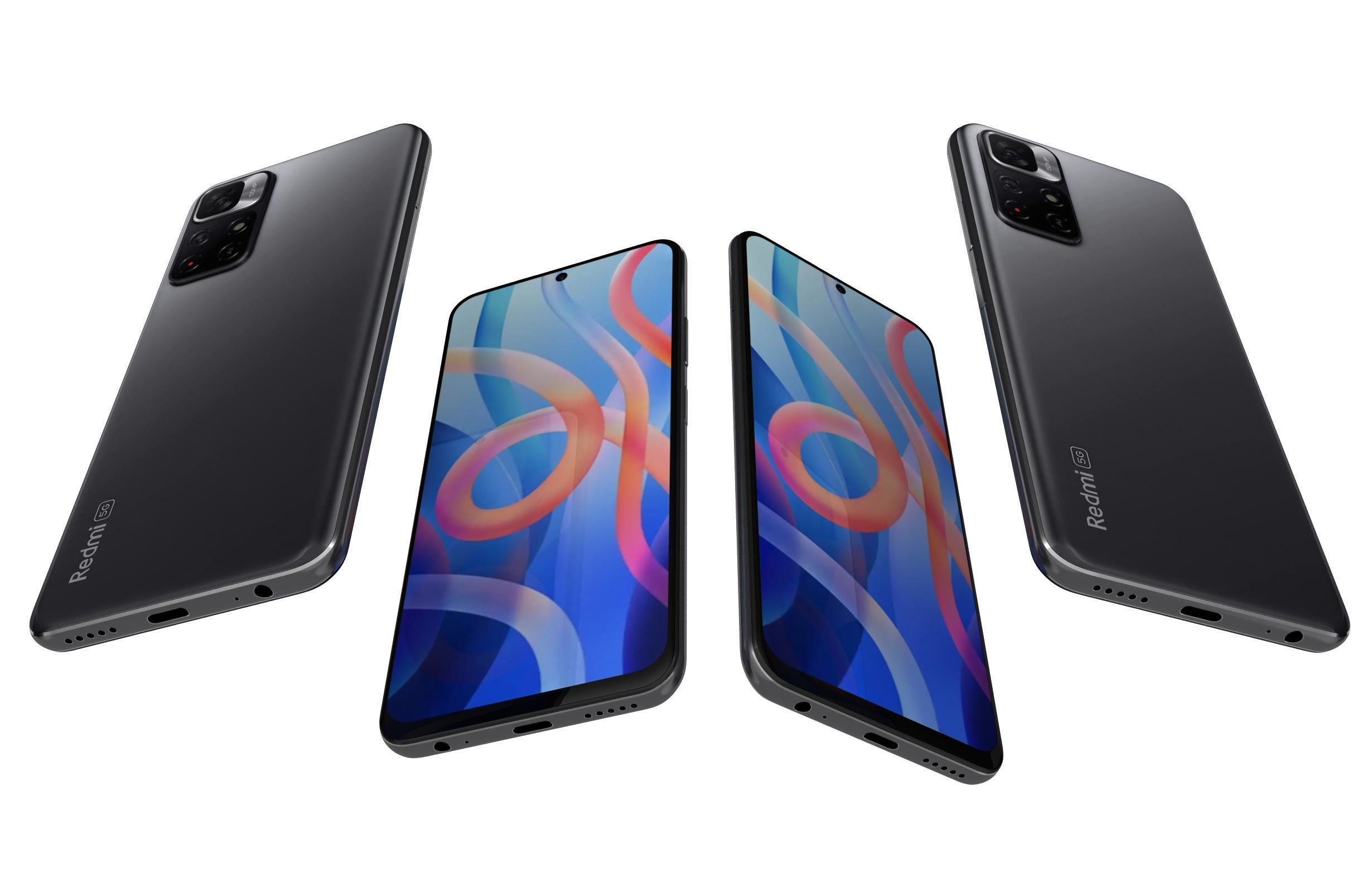 Xiaomi Redmi Note 11 All Colors 3D model_39