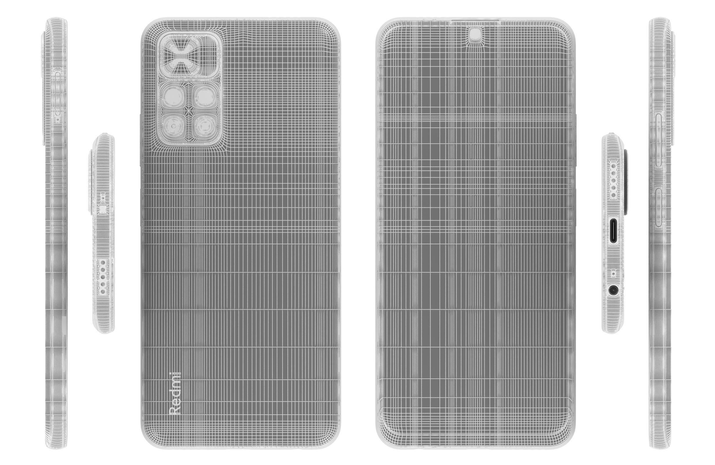 Xiaomi Redmi Note 11 All Colors 3D model_50