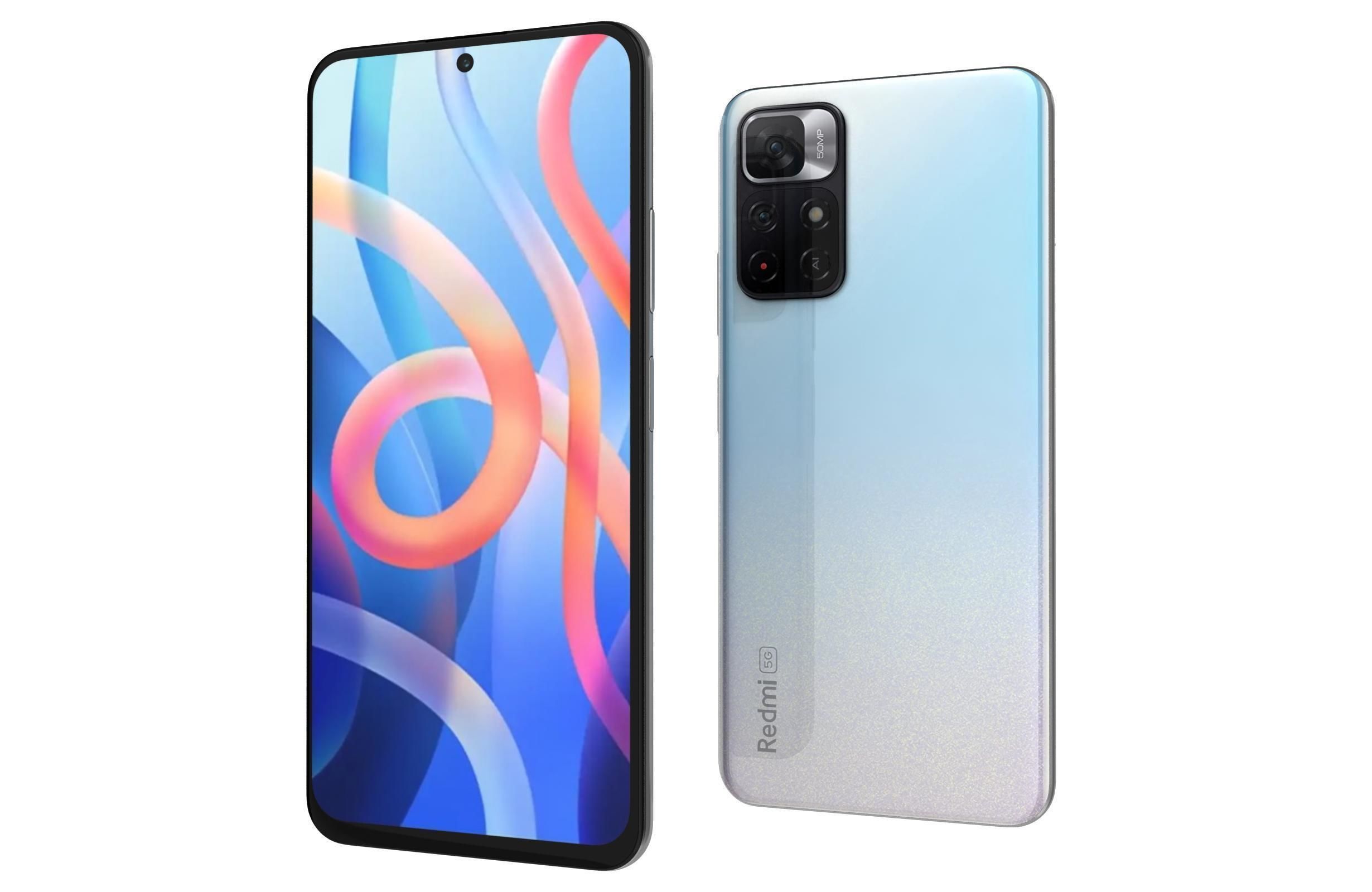 Xiaomi Redmi Note 11 All Colors 3D model_40