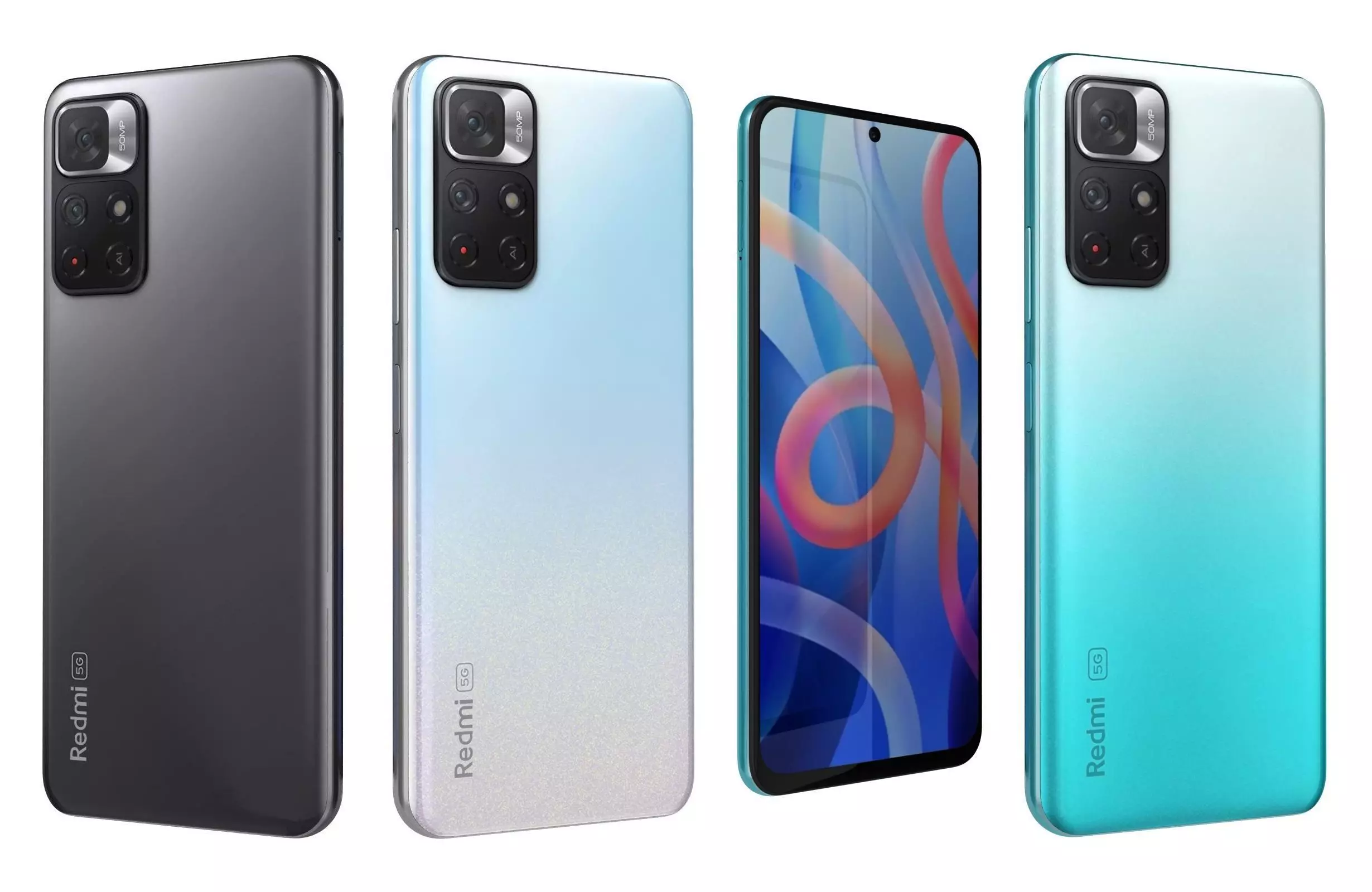 Xiaomi Redmi Note 11 All Colors 3D model_0