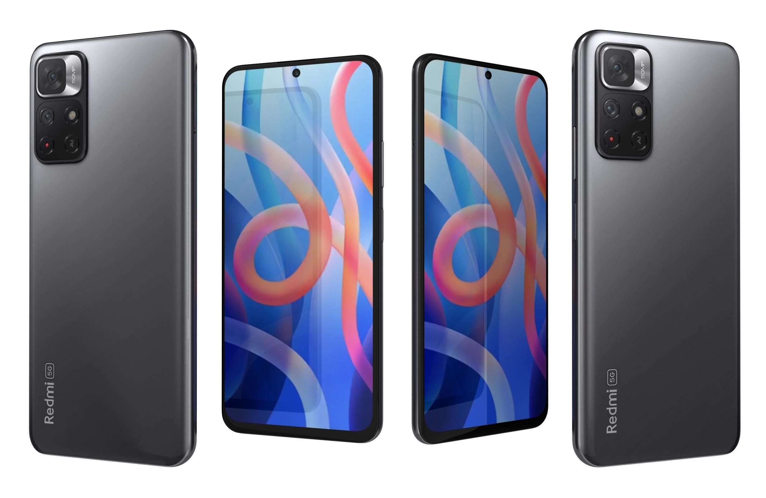 Xiaomi Redmi Note 11 All Colors 3D model_31