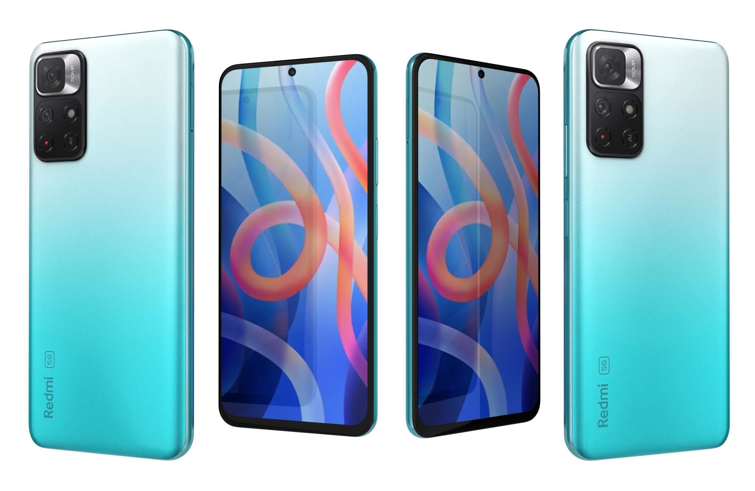 Xiaomi Redmi Note 11 All Colors 3D model_33