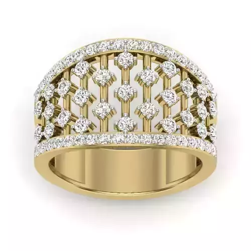 solitaire wedding engagement women ring 3D print model