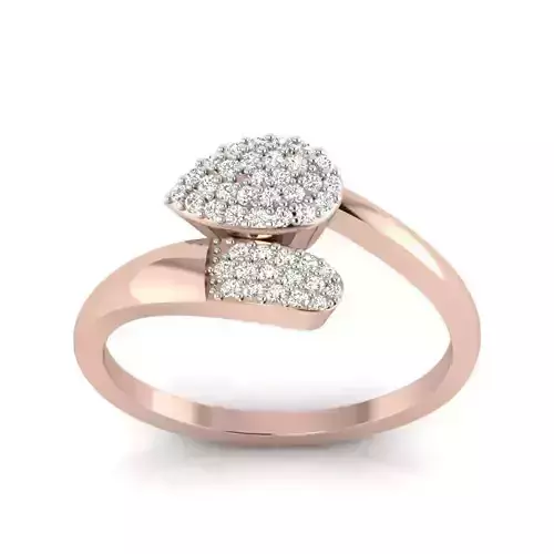 Solitaire Wedding Ring Stone 3D print model