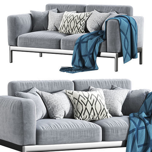 Flexform Romeo Compact Sofa 3D model
