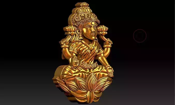 parvati gold 3D model Free 3D model free download