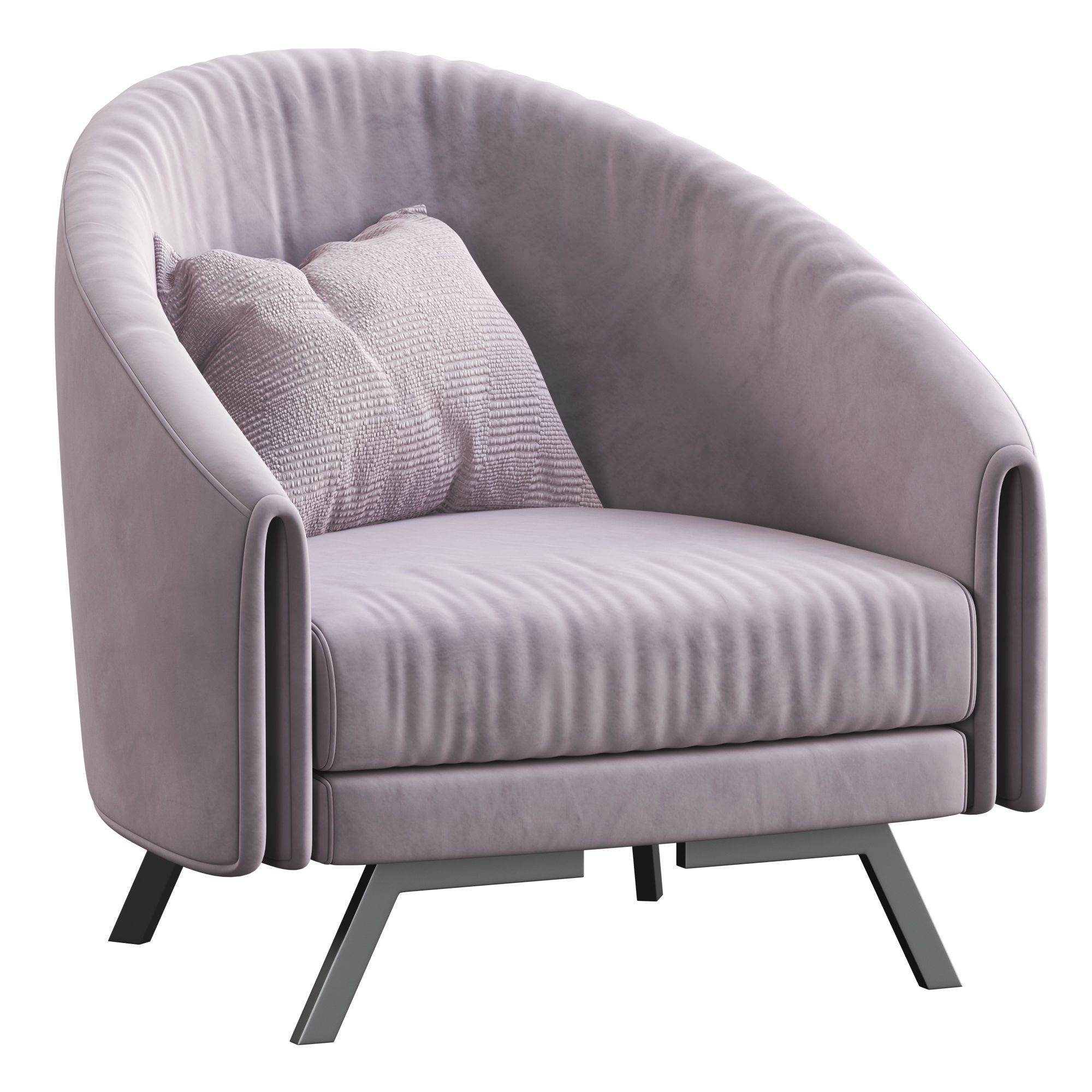 BONALDO Saddie Armchair 3D model_1