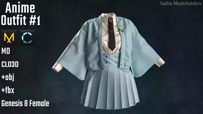 Anime Outfit 1