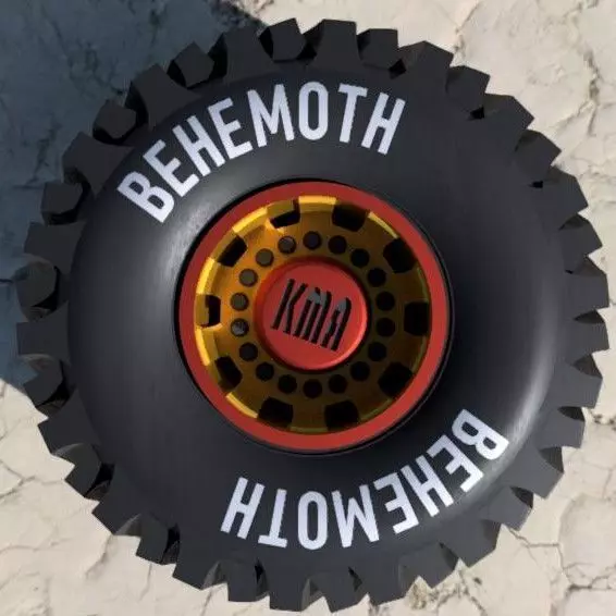 Monster wheel 05 3D model