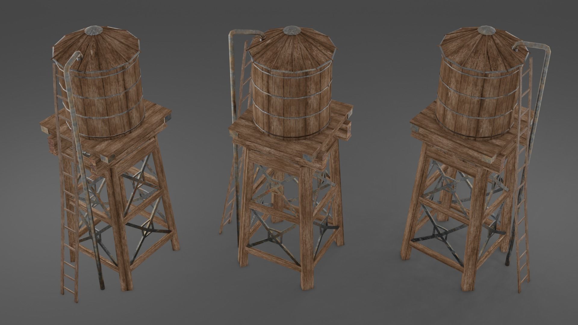 Water tank 3D model_5