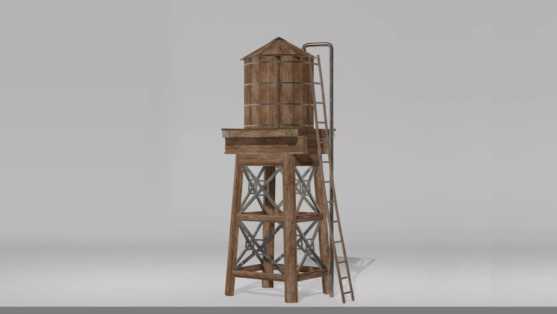 Water tank 3D model_0