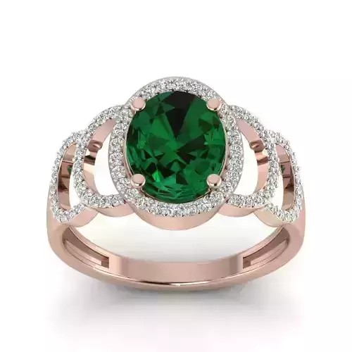 solitaire wedding engagement women Oval Stone ring 