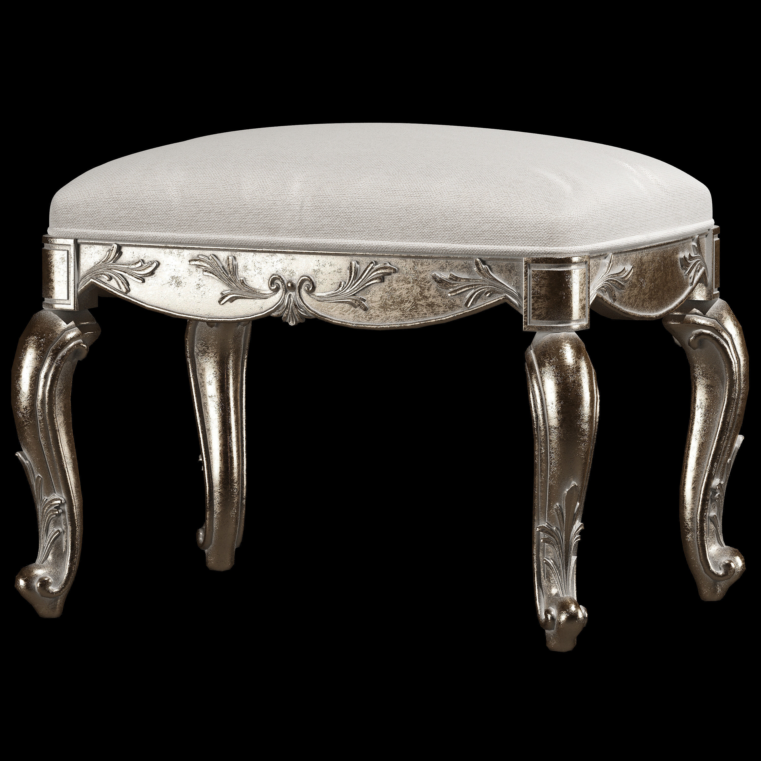 kosovart classical puff 3D model_2