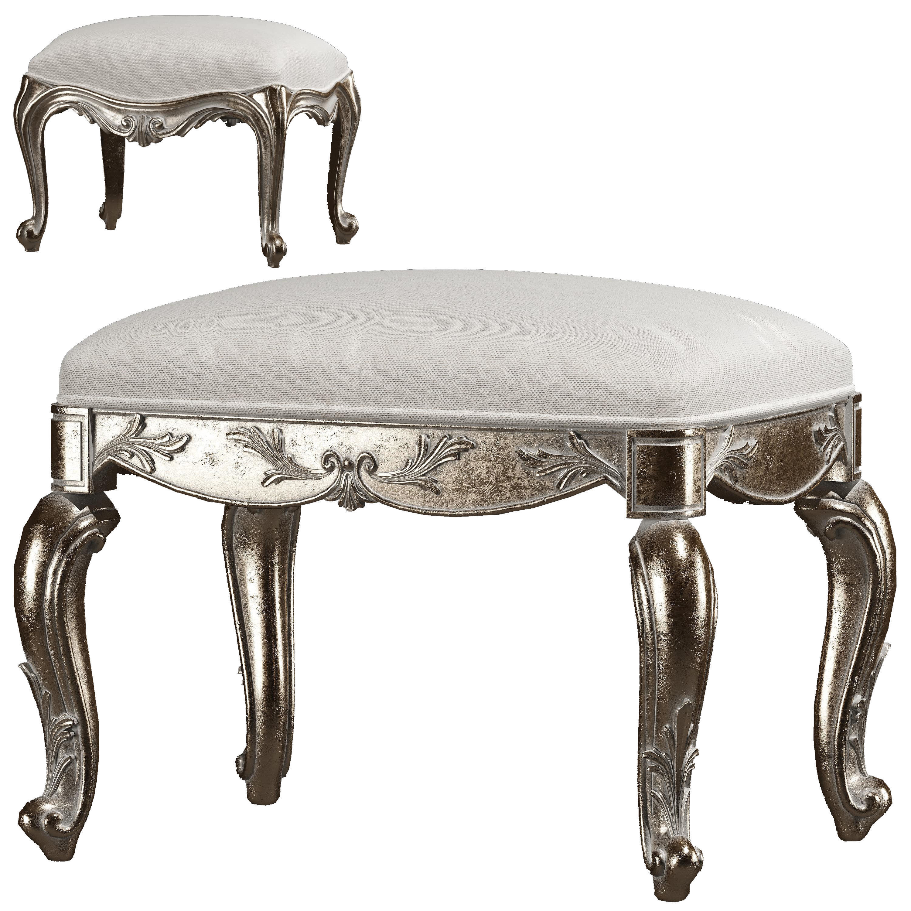 kosovart classical puff 3D model_1