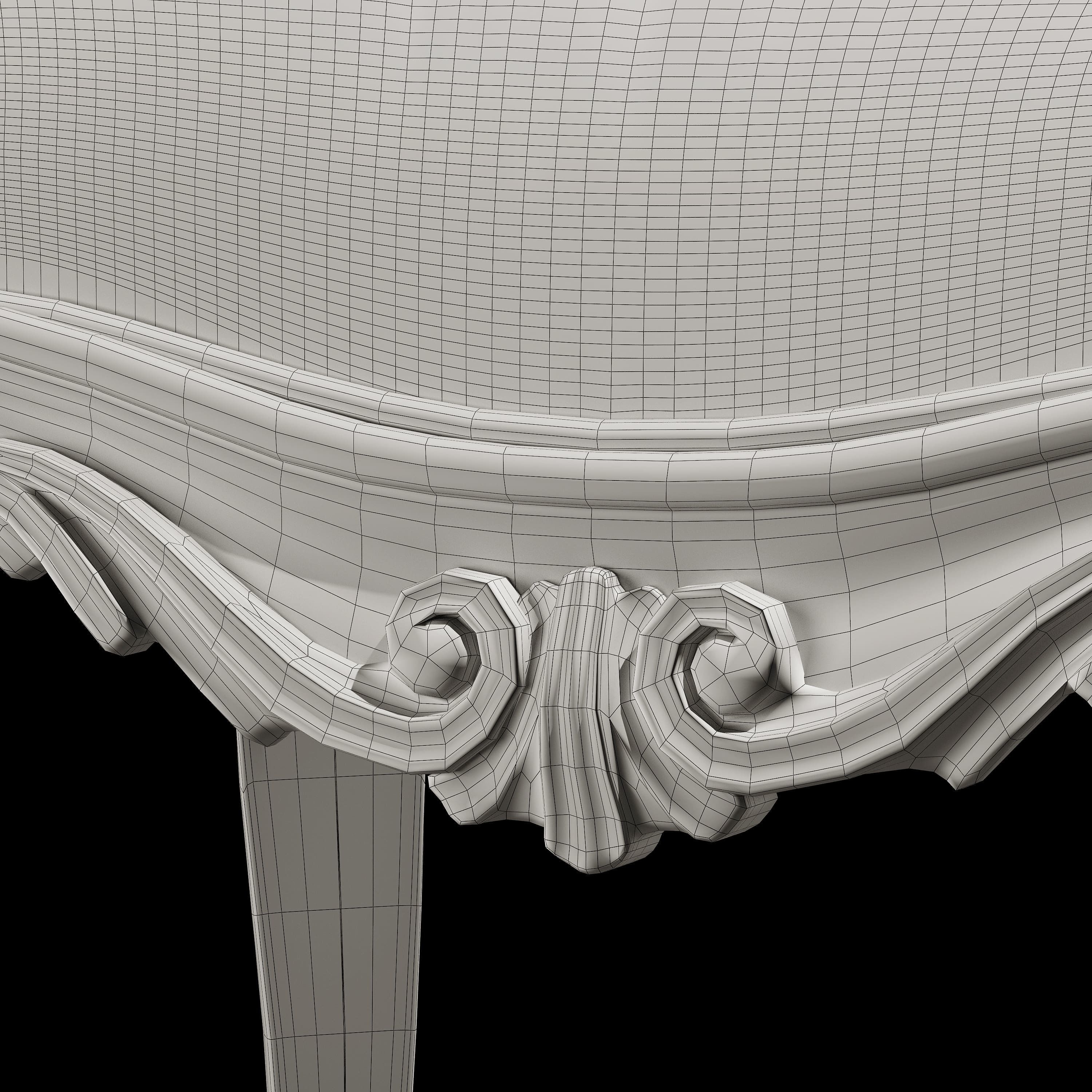 kosovart classical puff 3D model_7