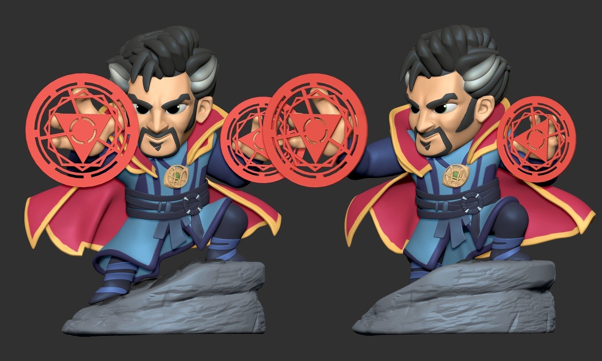 Doctor Strange STL 3D print model_2