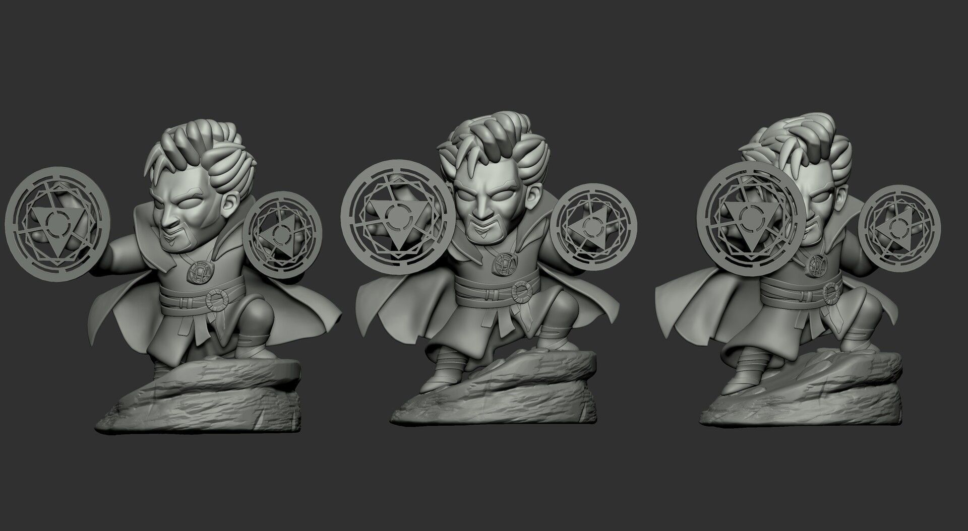 Doctor Strange STL 3D print model_3