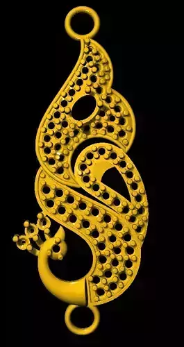 Sidepiece golden snake