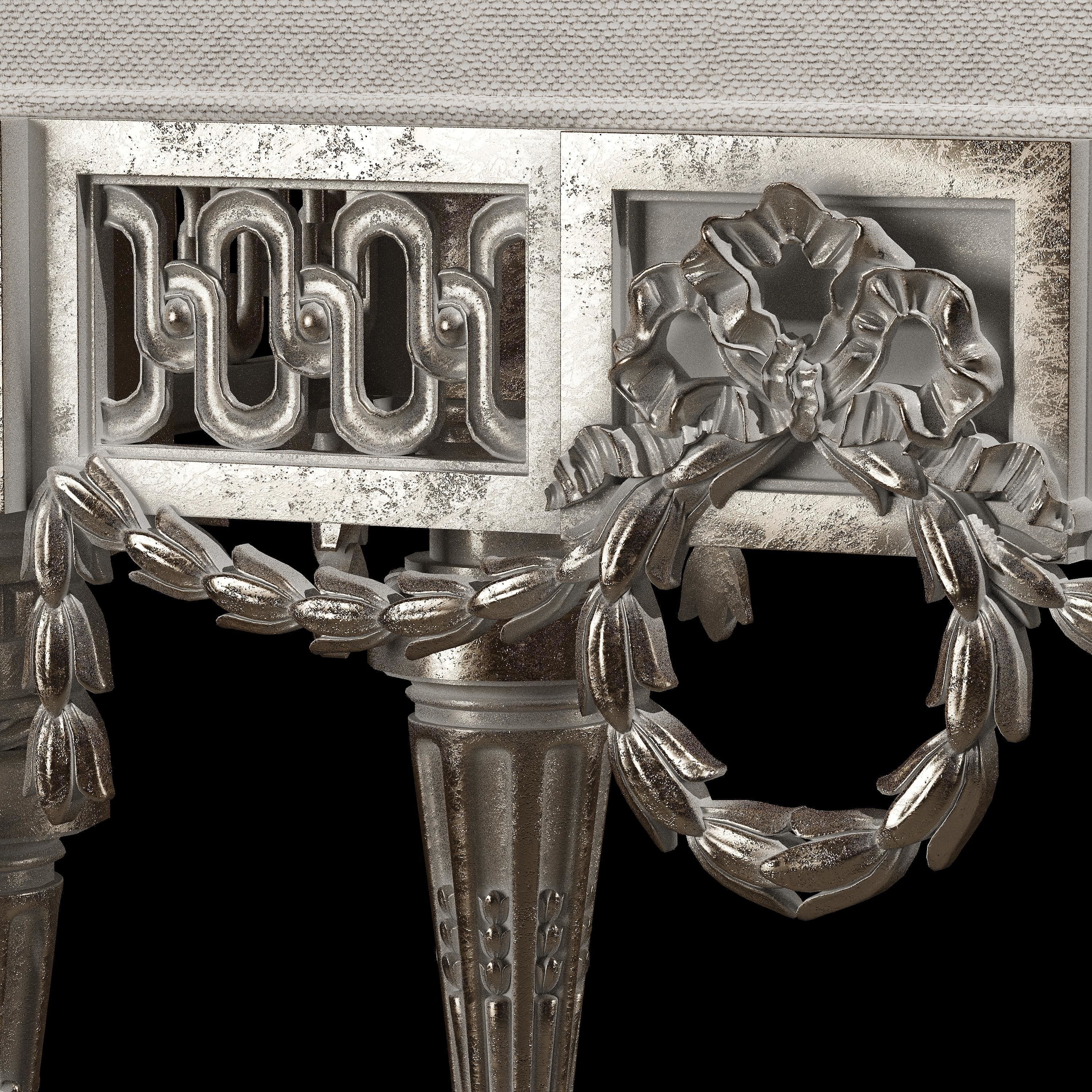 kosovart rococo puff 3D model_5