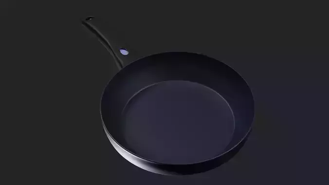High-Quality Pan 3D model