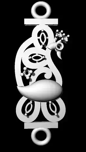 Sidepiece celtic design