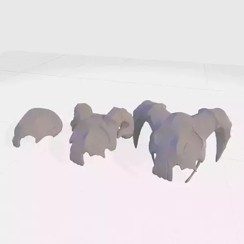 Anime Bleach Espada Neliel Masks Set