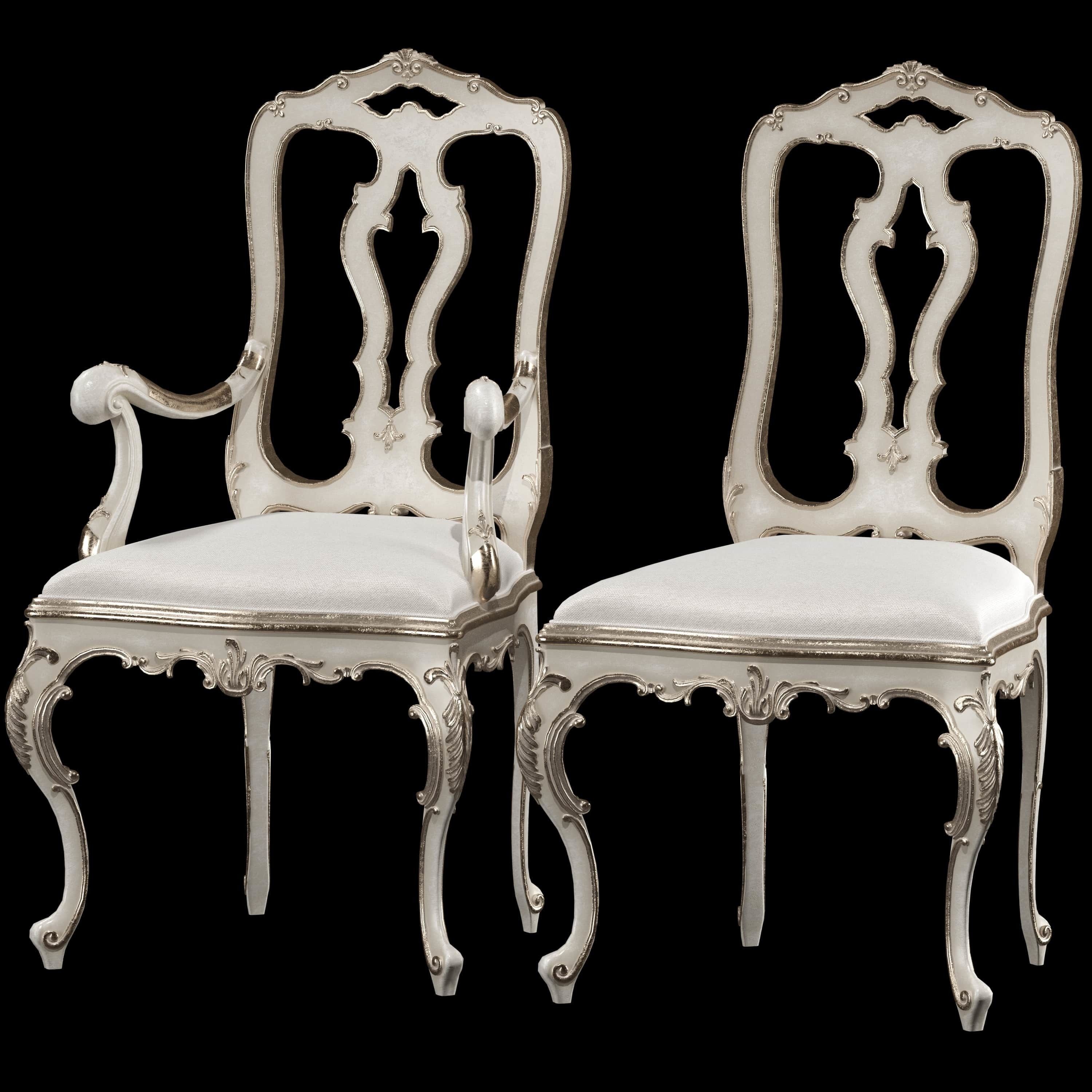 roberto giovannini dining table and chair 3D model_11