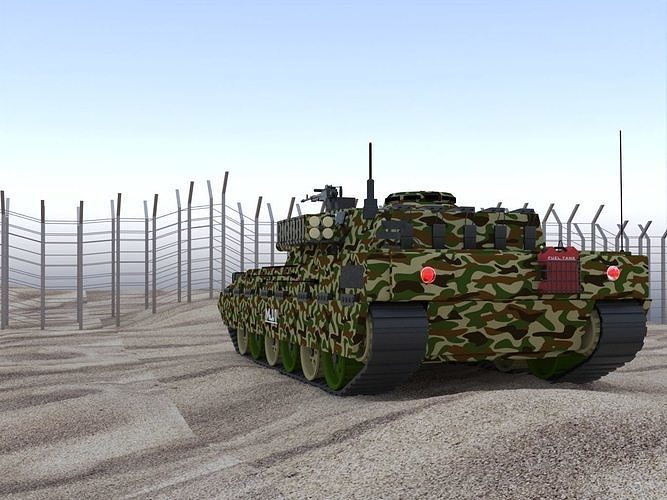 INDIAN TANK  3D model