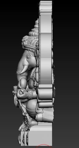 Ganesha Idol 3D Printable Model 8 3D print model_4