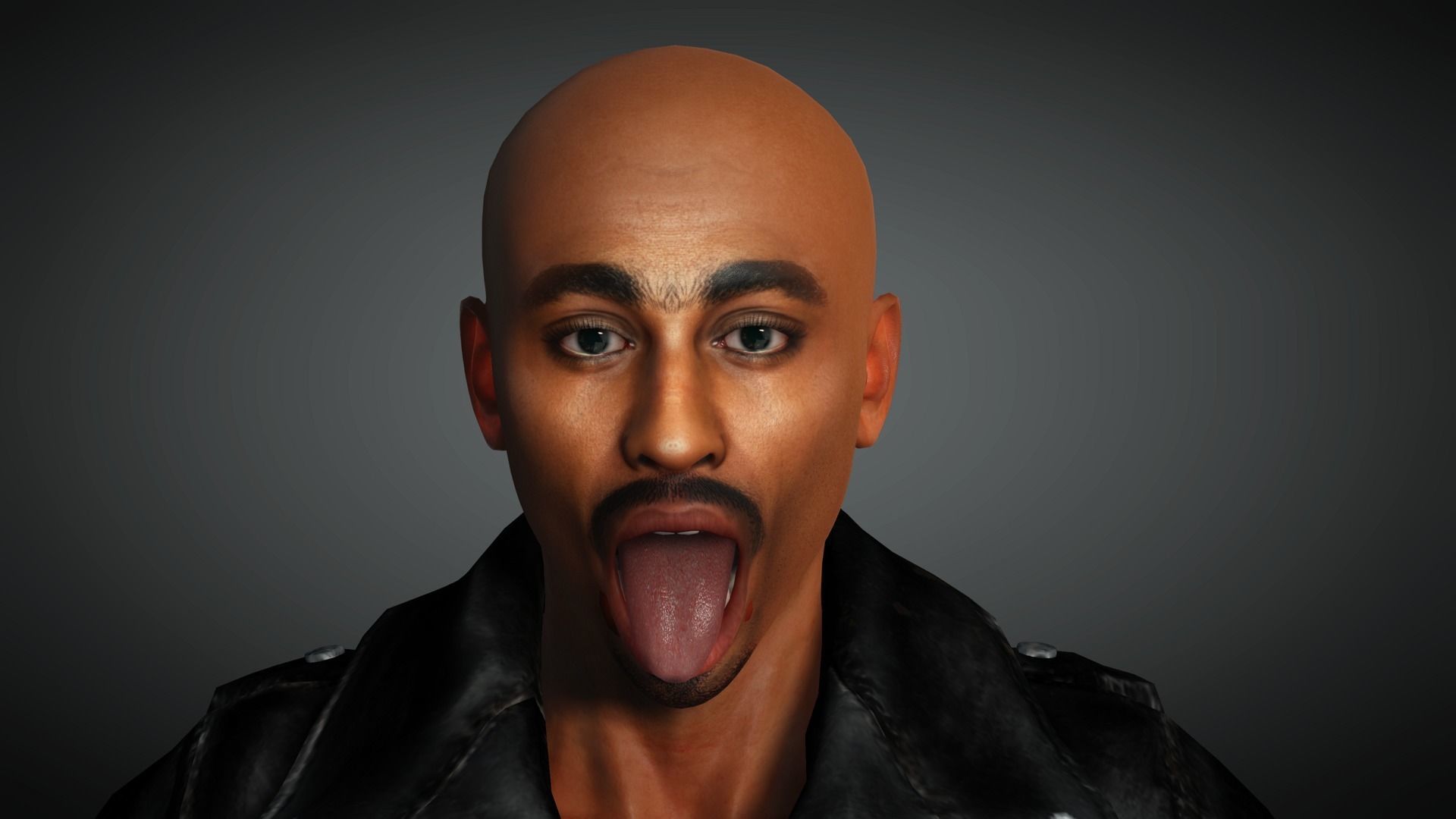 AAA Realistic Male Character 19 Low-poly 3D model_17