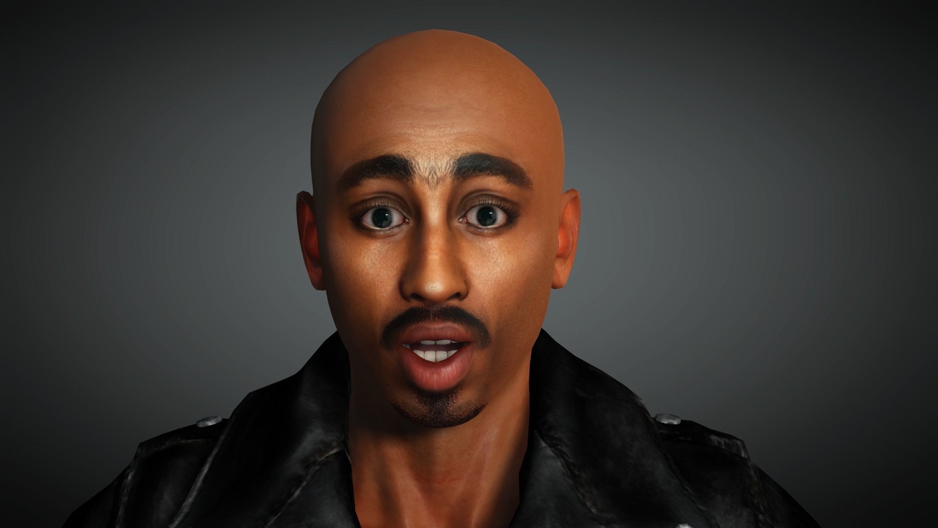 AAA Realistic Male Character 19 Low-poly 3D model_16