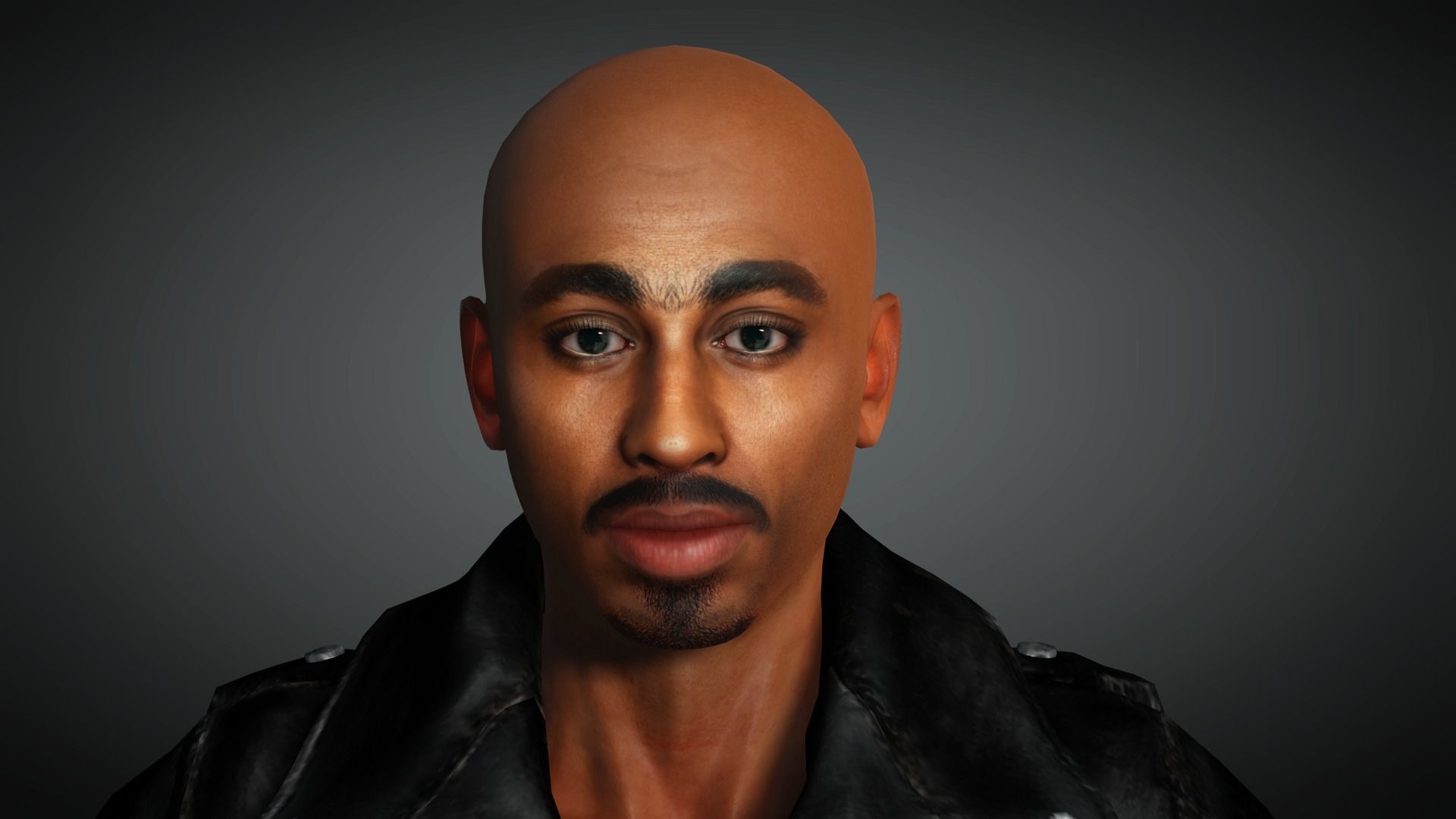 AAA Realistic Male Character 19 Low-poly 3D model_13