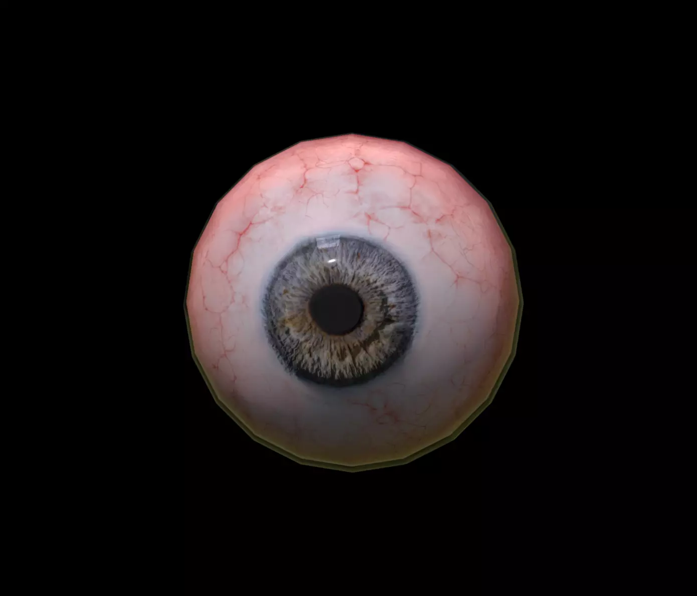 REALISTIC HUMAN EYES Low-poly 3D model