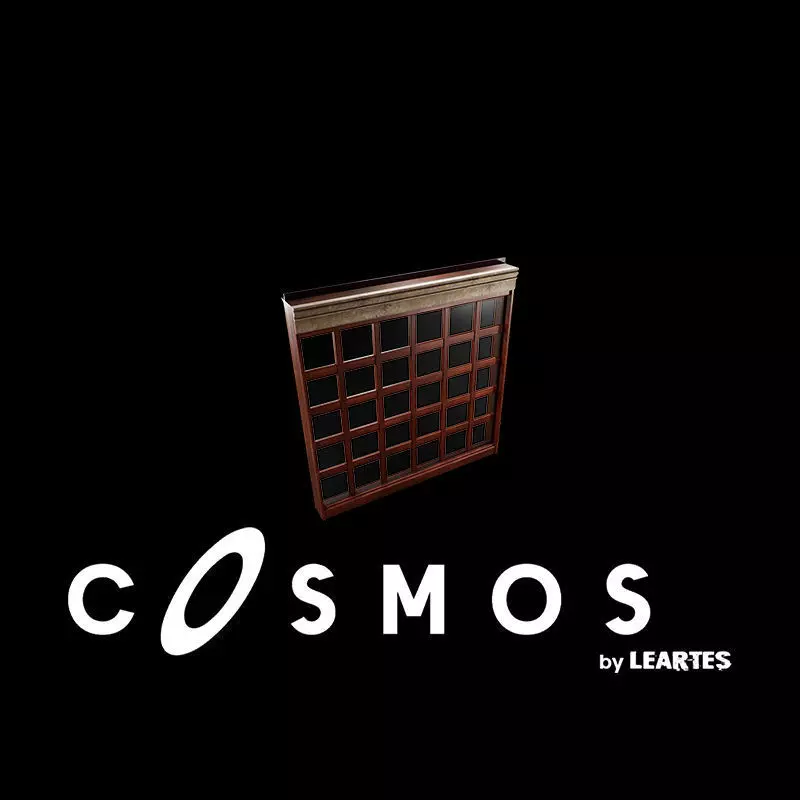 Steampunk Module Double Window Exterior Low-poly 3D model_0