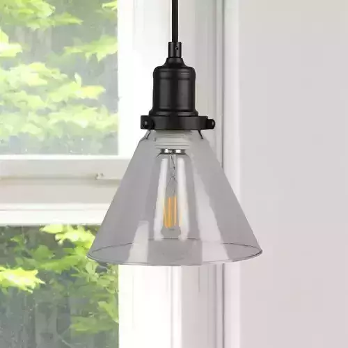 Wallick Light Single Cone Pendant - 3 Colour