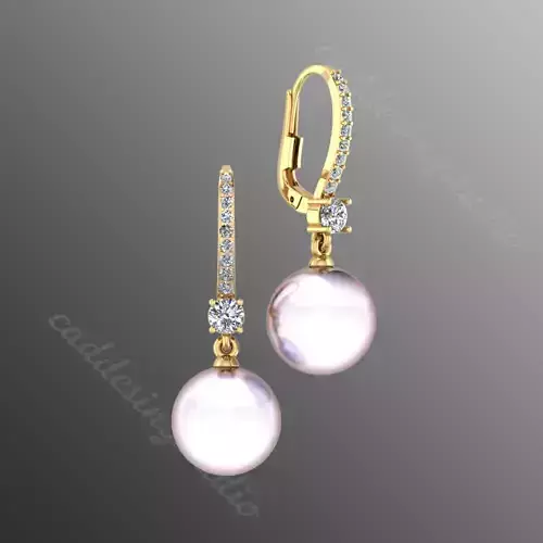 earrings pl 13 3D print model
