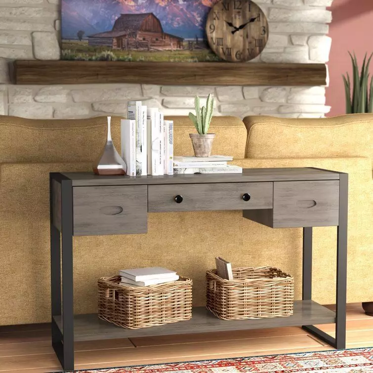 Delicia Console Table - 2 Colour 3D model_0