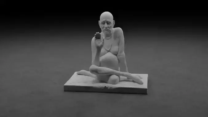 Sai Samarth Idol 3D Printable Model 3D print model