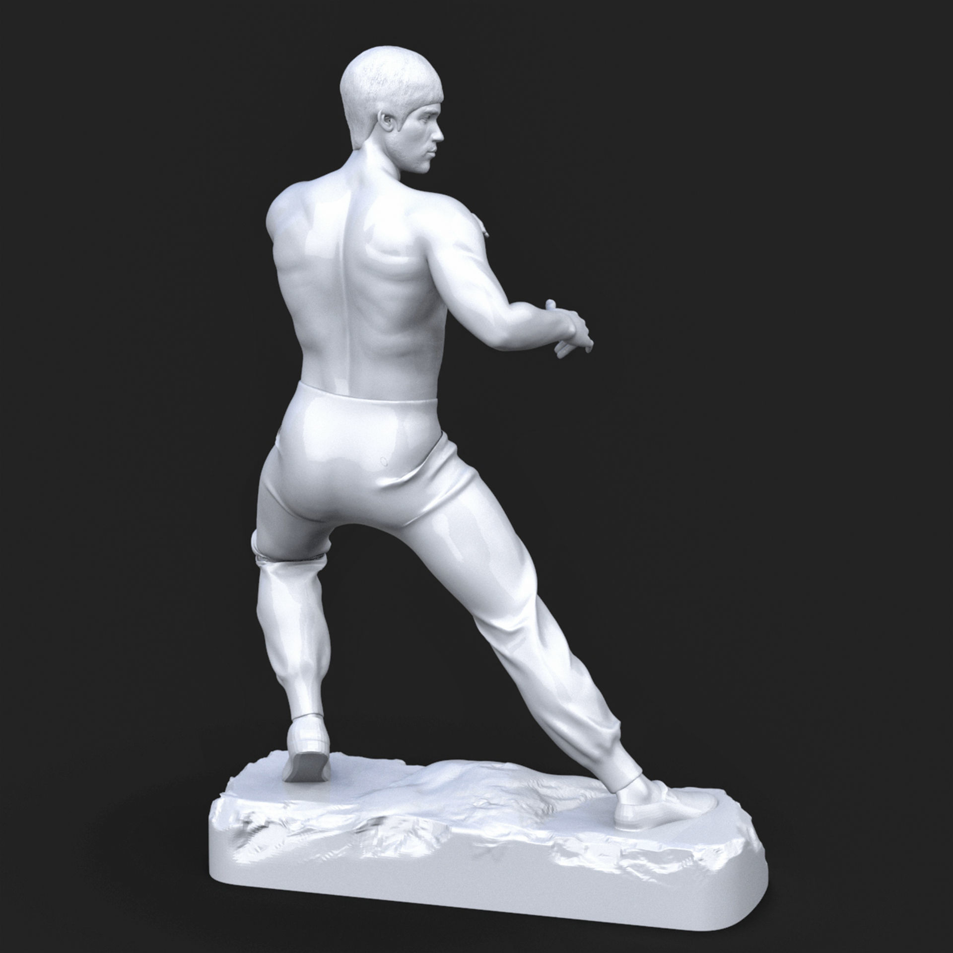 BRUCE LEE 3D Printable 3S 3D print model_8