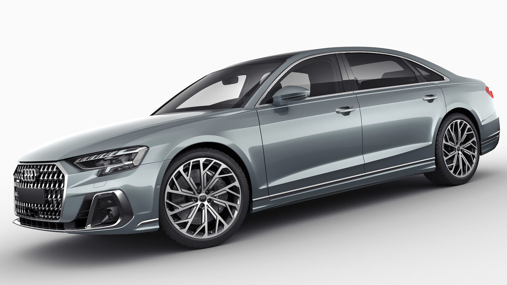 Audi A8 and A8L 2022 3D model_16