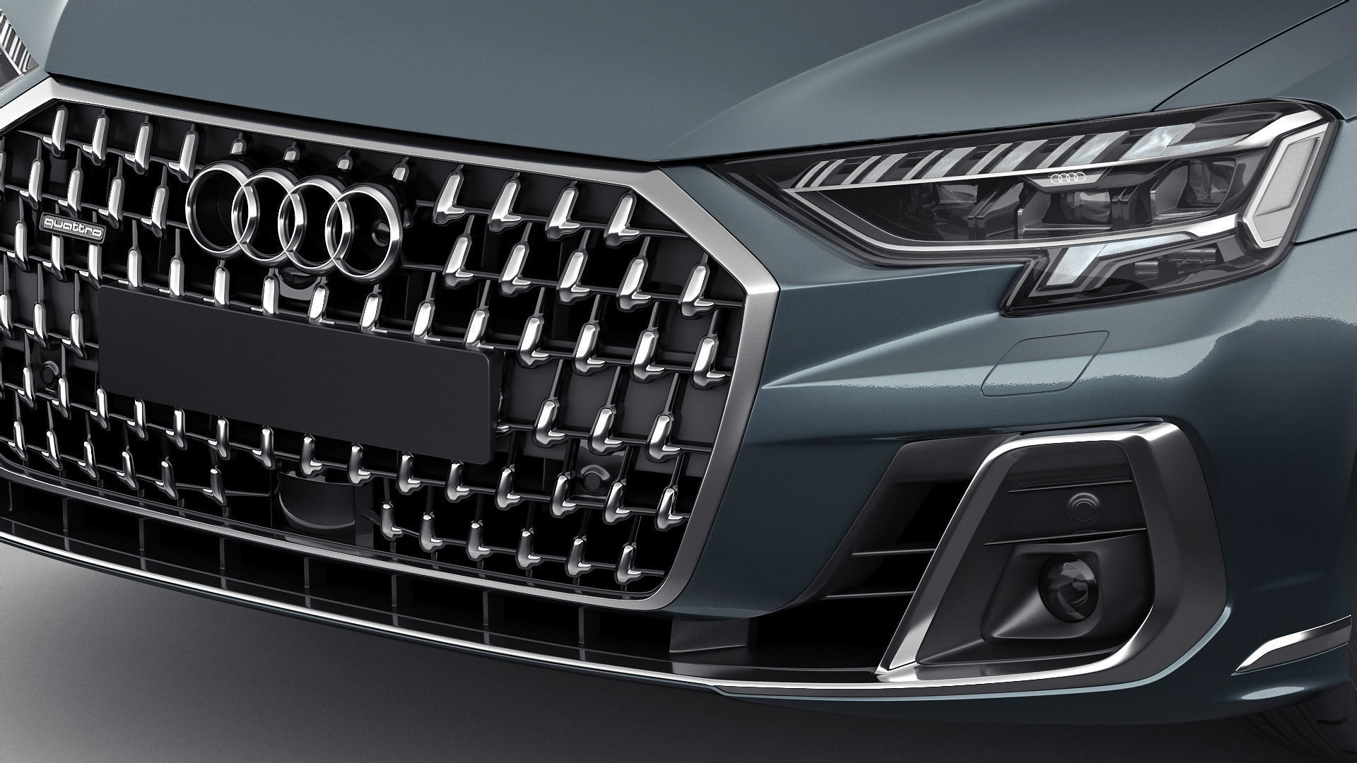 Audi A8 and A8L 2022 3D model_7