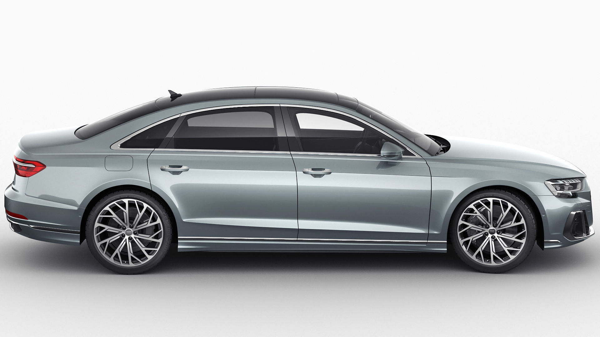Audi A8 and A8L 2022 3D model_6